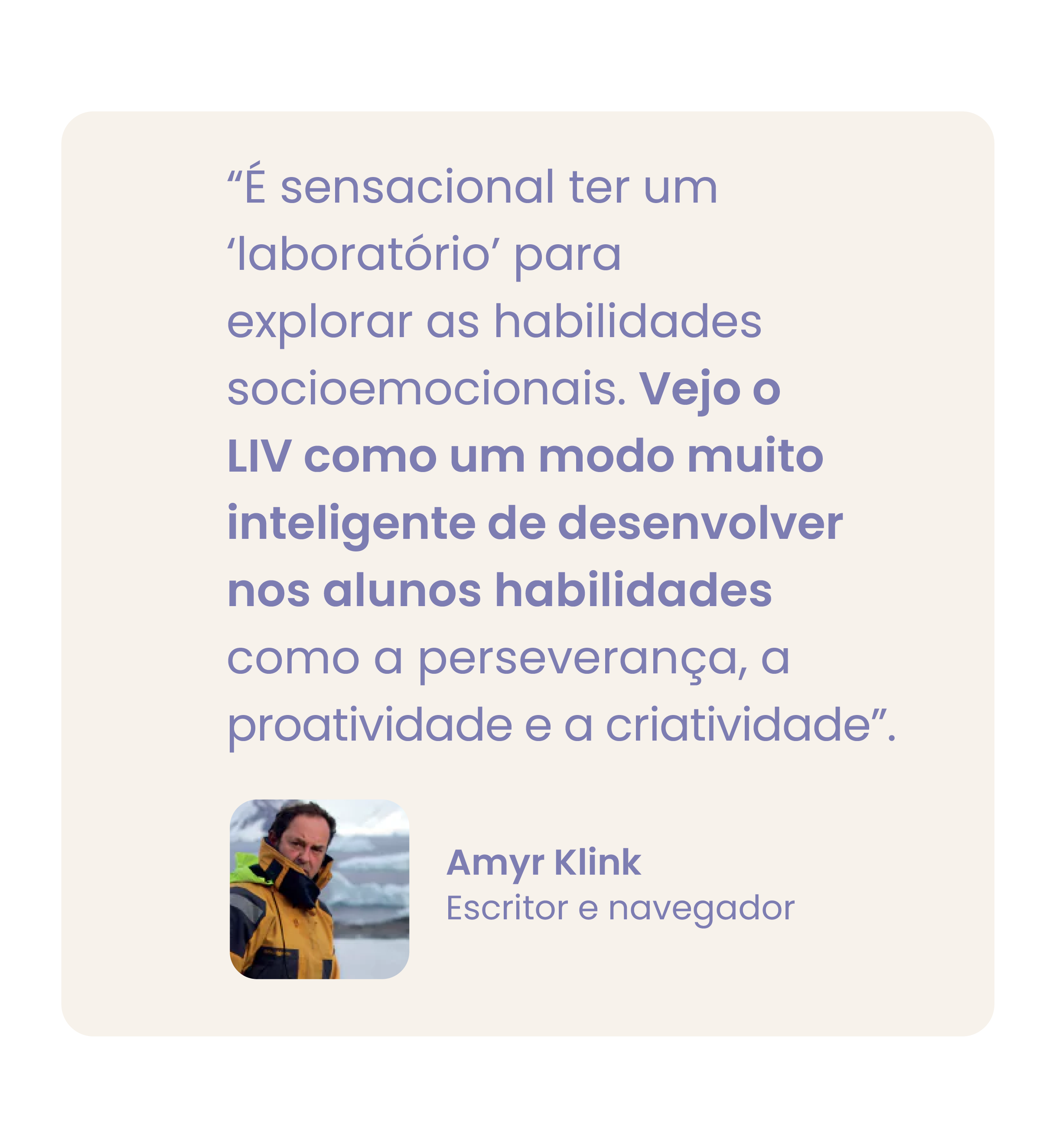Descrição para deficientes visuais