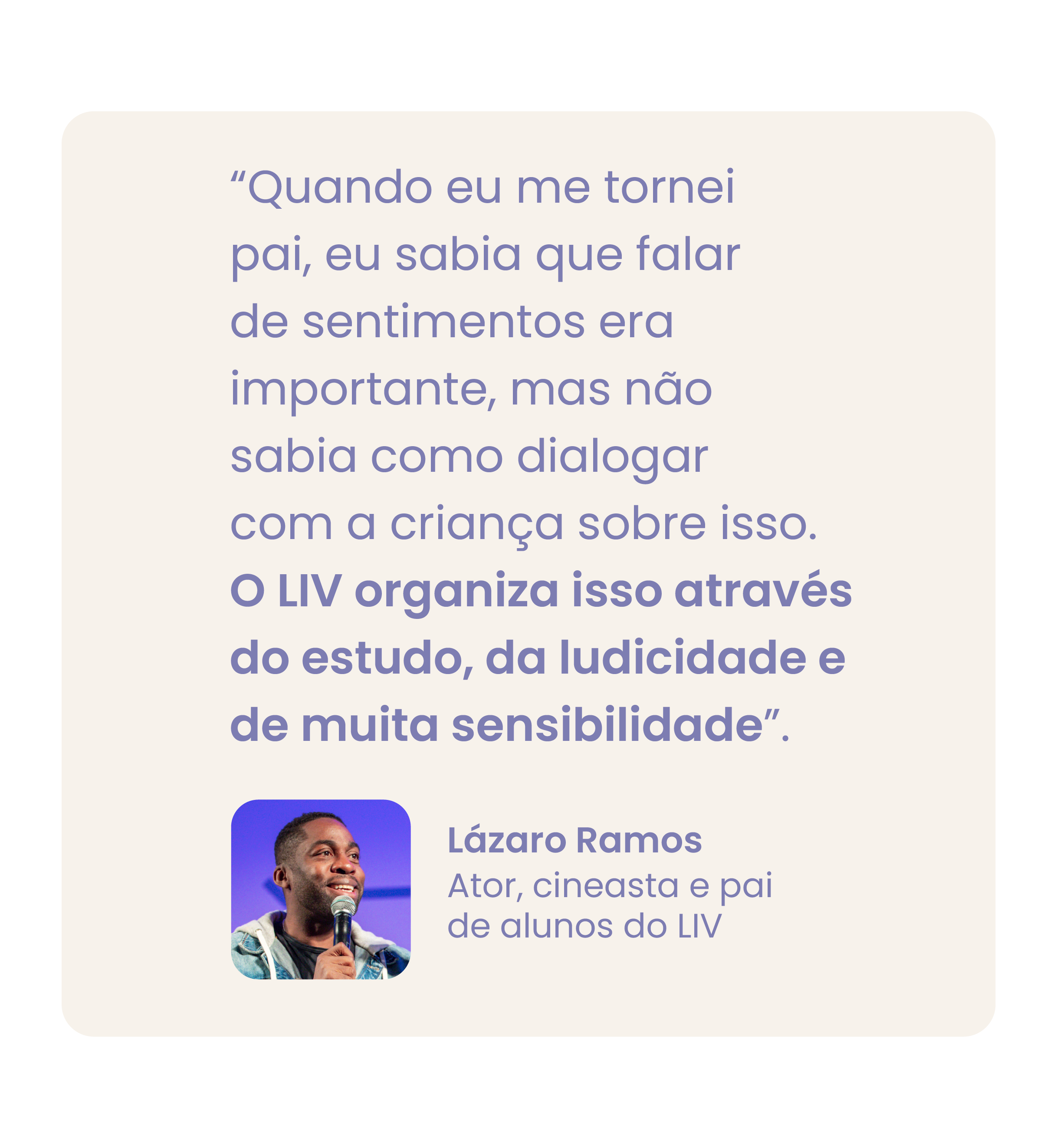 Descrição para deficientes visuais