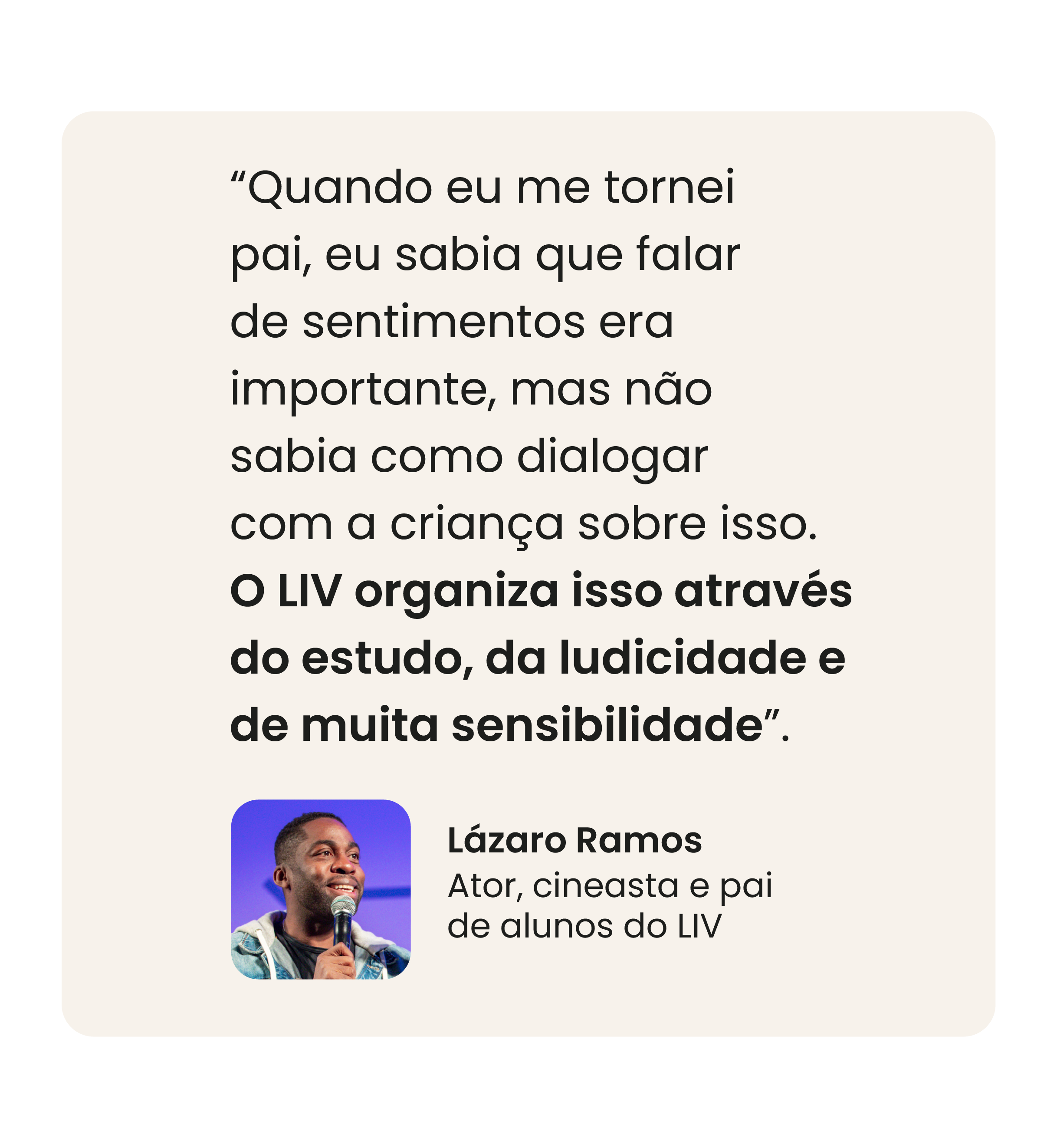 Descrição para deficientes visuais