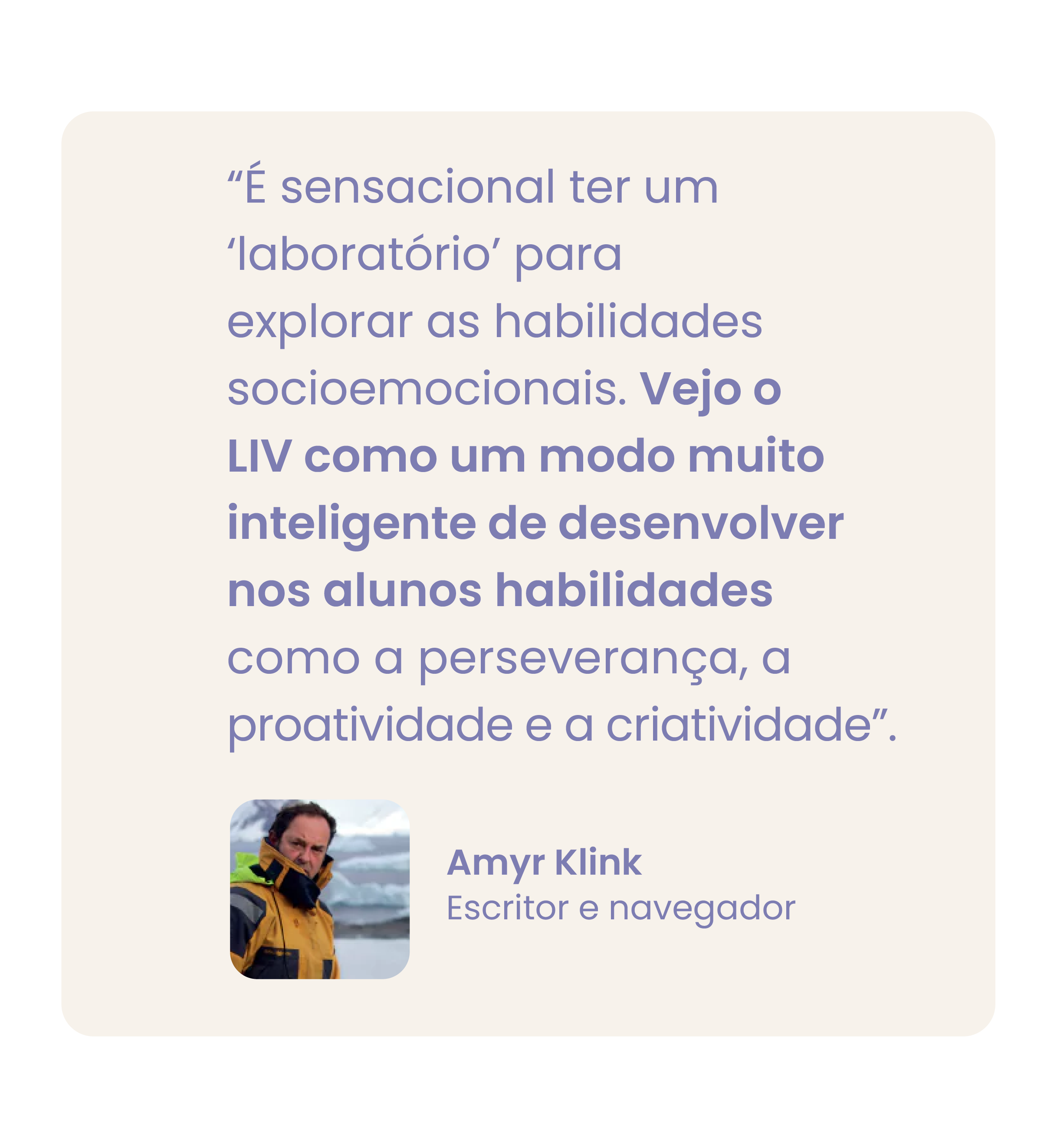 Descrição para deficientes visuais