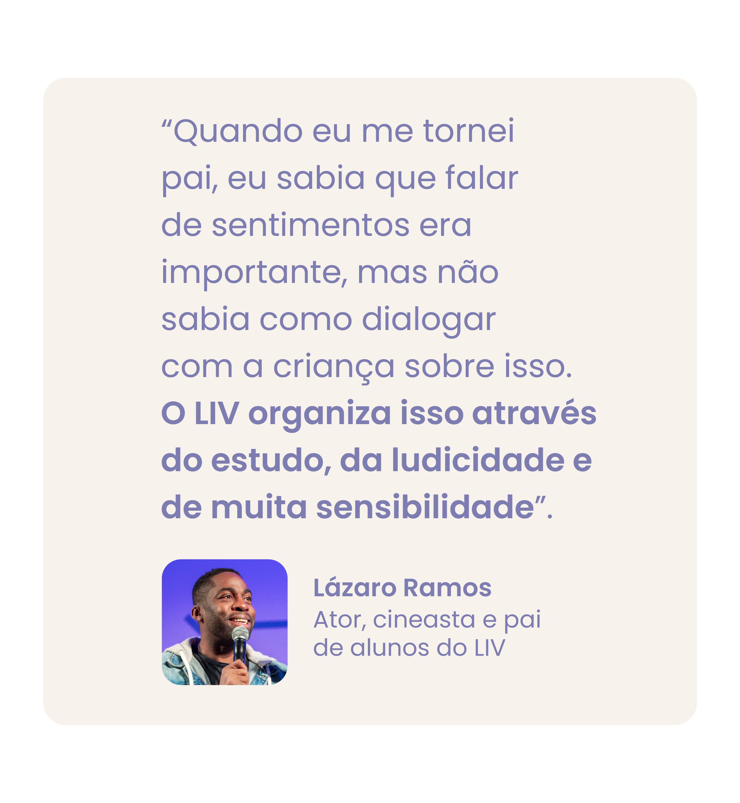 Descrição para deficientes visuais